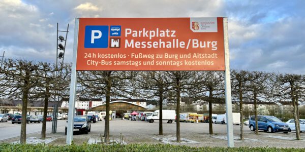 Parkplatz Messeplatz Park and Ride Burghausen Foto Königseder