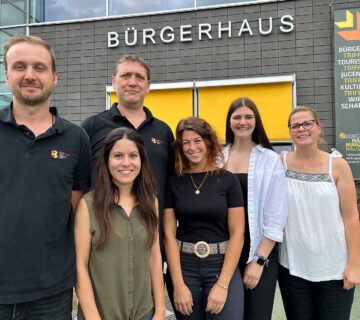 Die Mitarbeiter des Bürgerhauses
