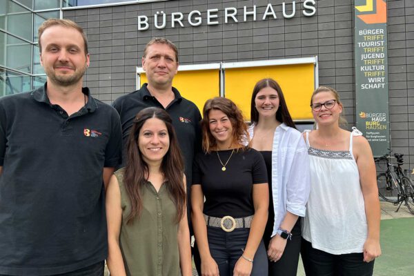 Die Mitarbeiter des Bürgerhauses