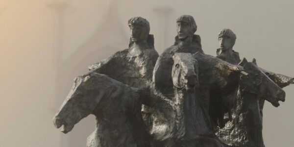 Statue von drei Reitern © Hans Mitterer