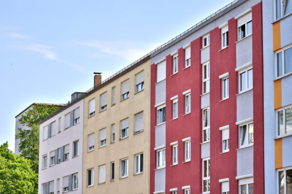 Wohnblock in Burghausen © Gerhard Nixdorf
