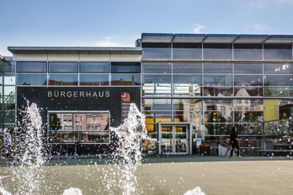 Frontansicht Bürgerhaus © Stadt Burghausen