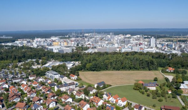 Luftaufnahme Industriegebiet Nord © Stadt Burghausen