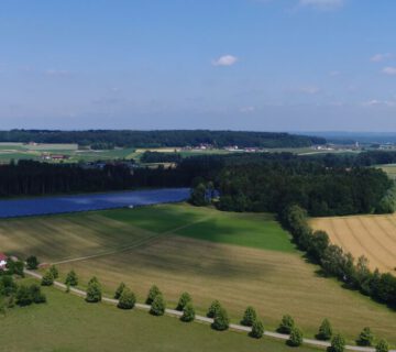 Panorama mit Solarparks © © Stadt Burghausen