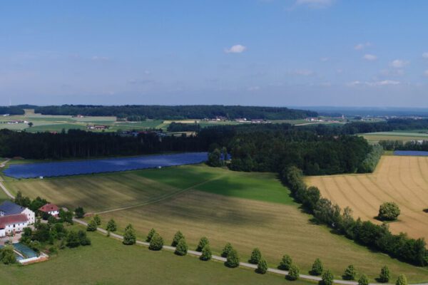 Panorama mit Solarparks © © Stadt Burghausen
