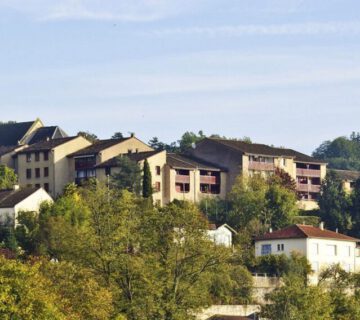 Ausblick von Lot Brücke   Fumel © Helmut Fabian