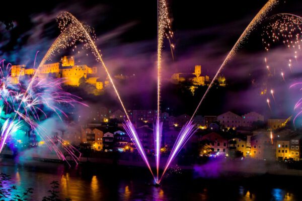 Feuerwerk beim Brückenfest © Dirk Hermes