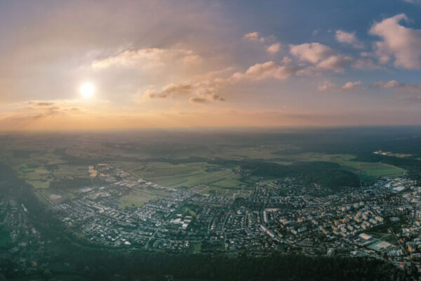 Panorama mit Industriegebieten © Hans Mitterer