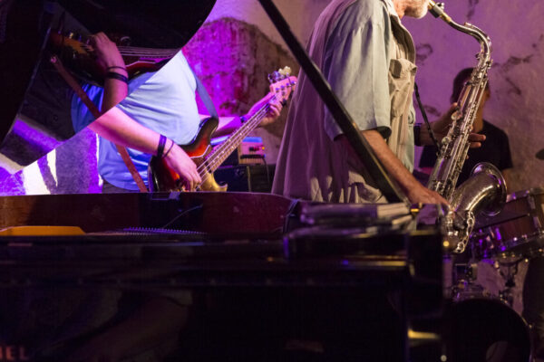 Musiker während einer Session © Hannah Soldner