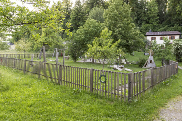 Kindergarten Raitenhaslach Garten © Hannah Soldner