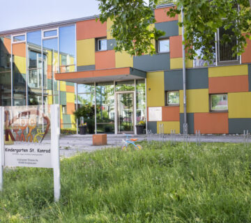 Kindergarten St  Konrad Außenansicht © Hannah Soldner