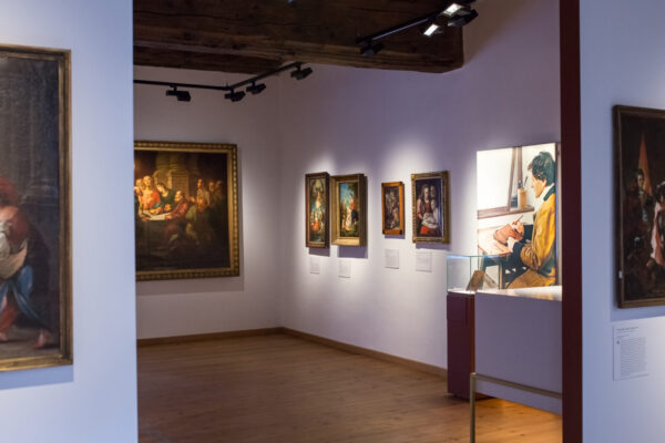 Ausstellung alter Gemälde in der Burg © Hannah Soldner