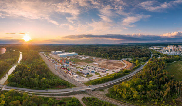 Panorama Güterverkehrszentrum © Hans Mitterer