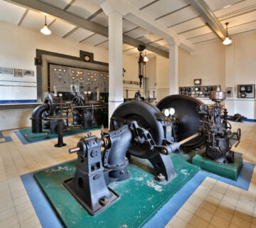 Kraftwerk Marienberg innen © Gerhard Nixdorf