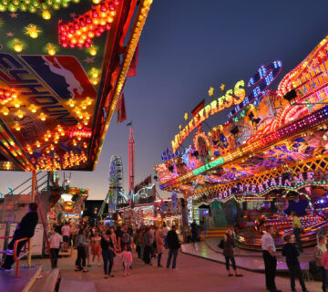 Mai Wies'n am Abend © Gerhard Nixdorf