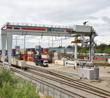 Güterverkehrszentrum Burghausen © Gerhard Nixdorf