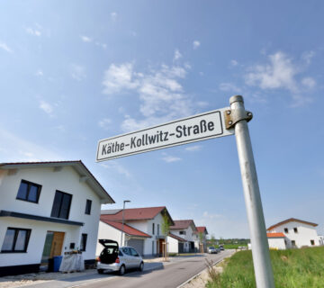 Straßennameschild in Neubaugebiet (Symbolbild) © Gerhard Nixdorf