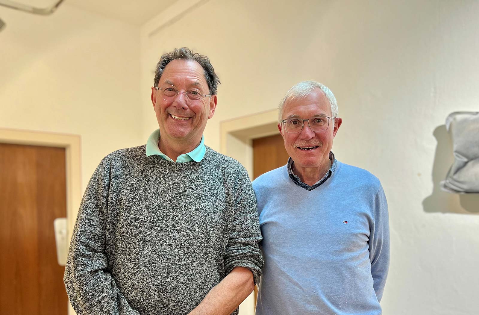 Dirk Hentrich (l) und Xaver Bachmeier