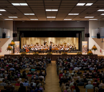 Wackerhalle bei Konzert der Wackerwerkskapelle © Wacker GmbH