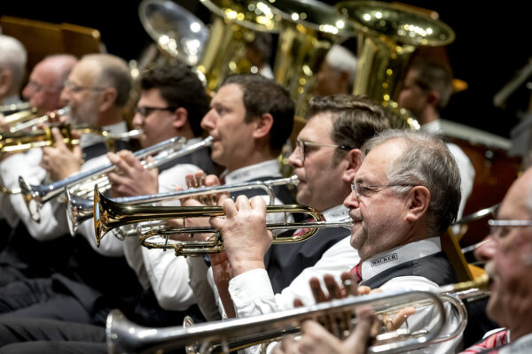Frühjahrskonzert der Wacker Werkkapelle 2022 Frühjahrskonzert der Wacker Werkkapelle 2022, Mehrzweckhalle, Werk Burghausen