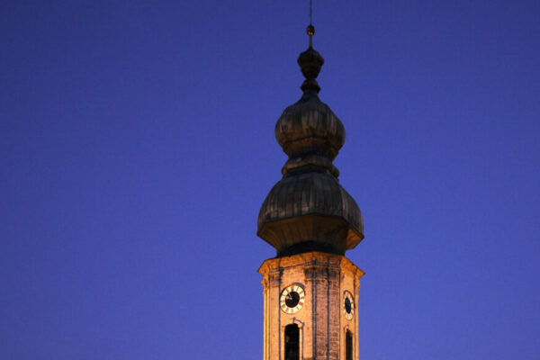 8.10. Offene Kirchen St Jakob Turm bei Nacht 8.10. Offene Kirchen St Jakob Turm bei Nacht