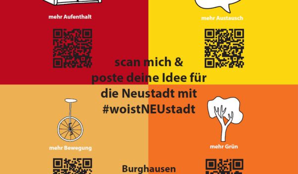Bürgerbeteiligung Neustadt QR-Codes © Bauchplan