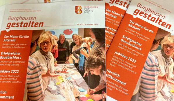 Burghausen gestalten. Dez 2022