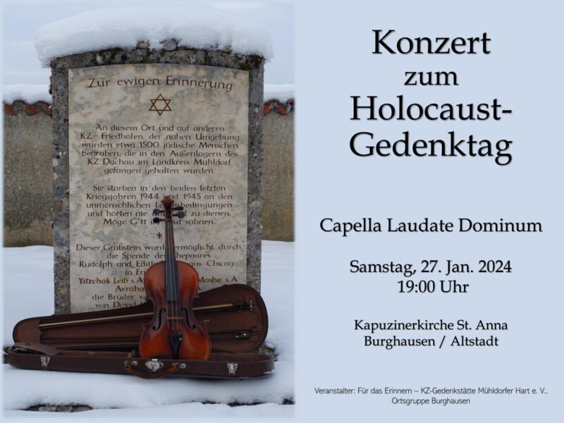 Holocausttag 2024 Quer