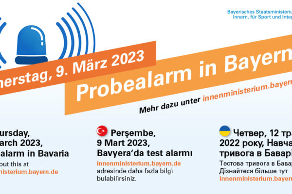 Probealarm am 9. März 2023 Probealarm am 9. März 2023