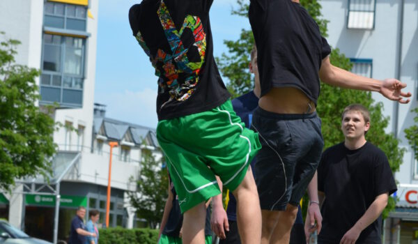 Streetballturnier der Jugend am Bürgerplatz