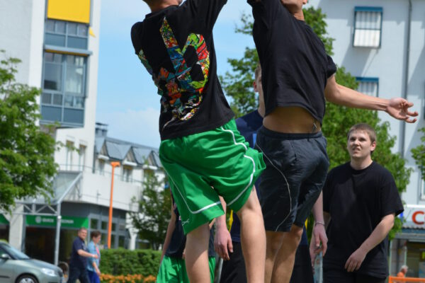 Streetballturnier der Jugend am Bürgerplatz