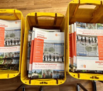 Burghausen gestalten Rathauszeitung