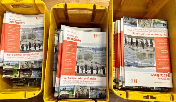 Burghausen gestalten Rathauszeitung