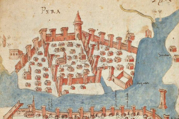 Bild zum Vortrag Byzanz und die Kreuzfahrer-Konstantinopel im Mittelalter (Cristoforo Buondelmonti 1422, Description des îles de l’archipel, Bibliothèque nationale, Paris) Bild zum Vortrag Byzanz und die Kreuzfahrer-Konstantinopel im Mittelalter (Cristoforo Buondelmonti 1422, Description des îles de l’archipel, Bibliothèque nationale, Paris)