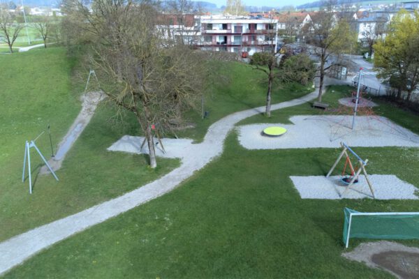 Luftaufnahme Spielplatz Bachstraße © Nixdorf Luftaufnahme Spielplatz Bachstraße © Nixdorf