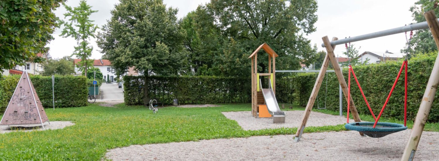 Spielplatz Egerlandstraße © Stadt Burghausen/ebh