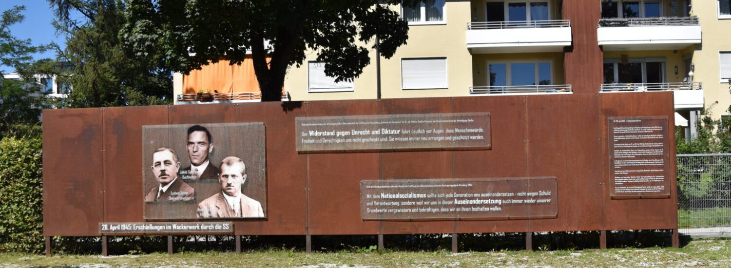 Gedenkstätte für die Ermordeten der Freiheitsaktion Bayern © Stadt Burghausen/ebh