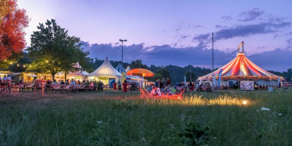 Abendstimmung bei Kultur im Zelt Foto Hans Mitterer Fotografie