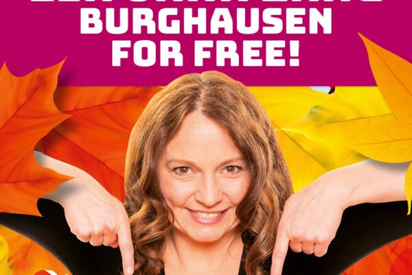 WR FOR FREE Golden Card FEED BU: Foto/ Werbering Burghausen - 4 x in den teilnehmenden Geschäften einkaufen, Stempel sammeln & mit der Golden Card ein Jahr Burghausen for free gewinnen!