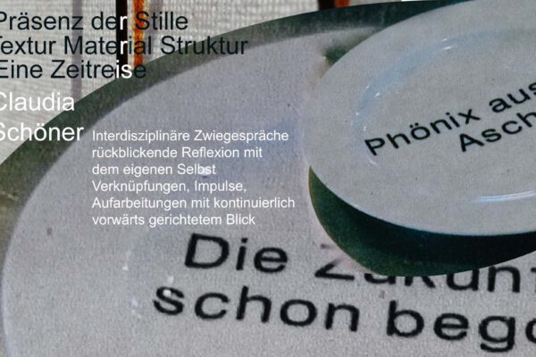 Claudia Schöner (Bild) 10.5. - 2.6.2024