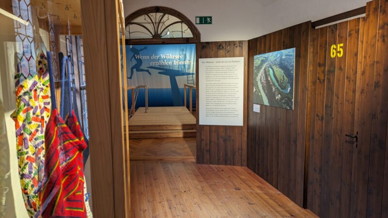 Die Wöhrsee-Sonderausstellung © Stadtmuseum Burghausen/Robin von Taeuffenbach