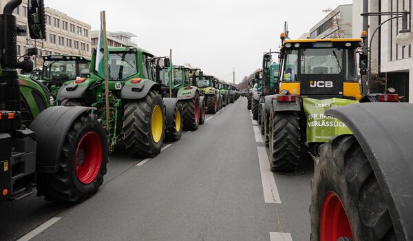 Traktoren-Demo Symbolbild © Membeth