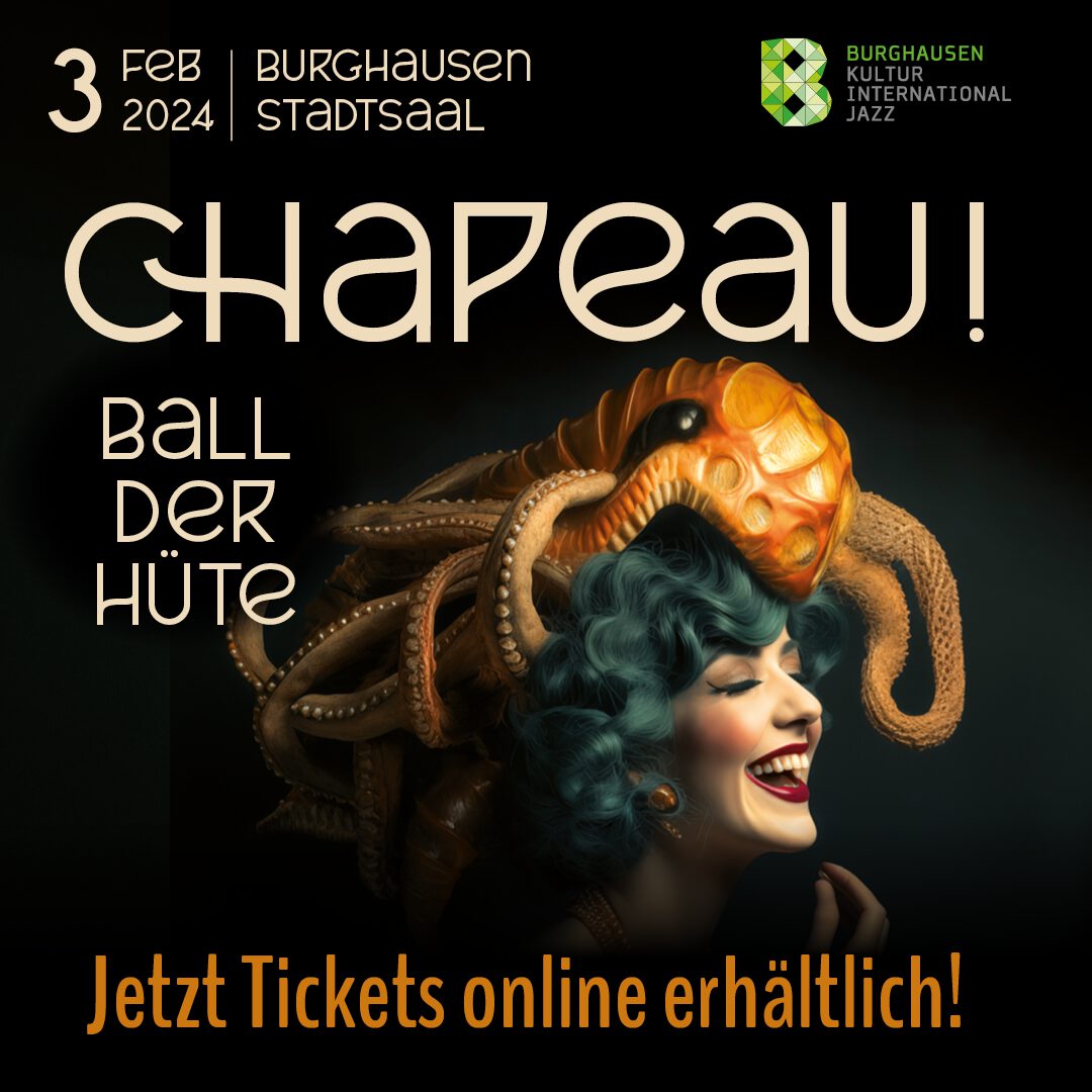 Chapeau! Der Ball der Stadt Burghausen; Grafik Herbert Öller