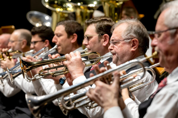 Frühjahrskonzert der Wacker Werkkapelle 2022, Mehrzweckhalle, Werk Burghausen