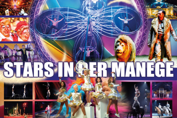 Coverbild HP Zirkus Krone Mandana-stars in der Manege