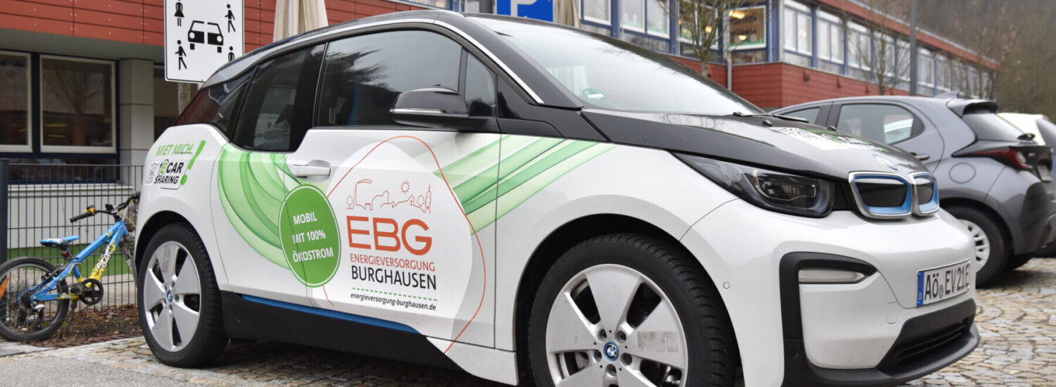 El coche compartido está disponible en Burghausen desde el 1 de marzo © Stadt Burghausen/ebh