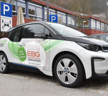 Seit 1  März gibt es Car Sharing in Burghausen © Stadt Burghausen/ebh