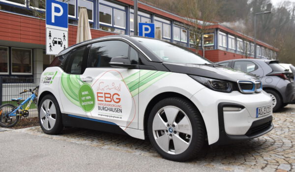 Car sharing has been available in Burghausen since March 1st © Stadt Burghausen/ebh