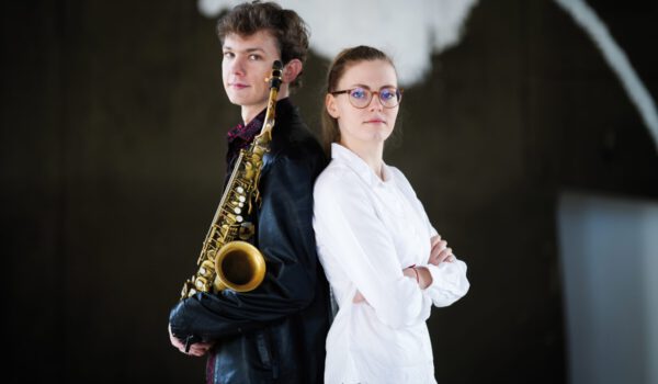 Ein Duo mit Zukunft: Saxophonist Jakob Manz und Pianistin Johanna Summer © ACT_Mirko Polo
