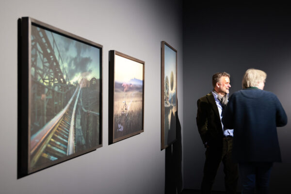 Ausstellungsansicht mit Christopher Thomas © Nixdorf Fotografie Ausstellungsansicht mit Christopher Thomas © Nixdorf Fotografie